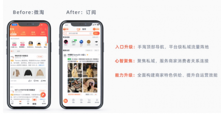 “微淘升级订阅“商家须知