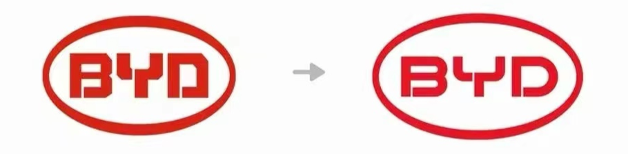 比亚迪换logo，网友：跟小米同一个设计师？